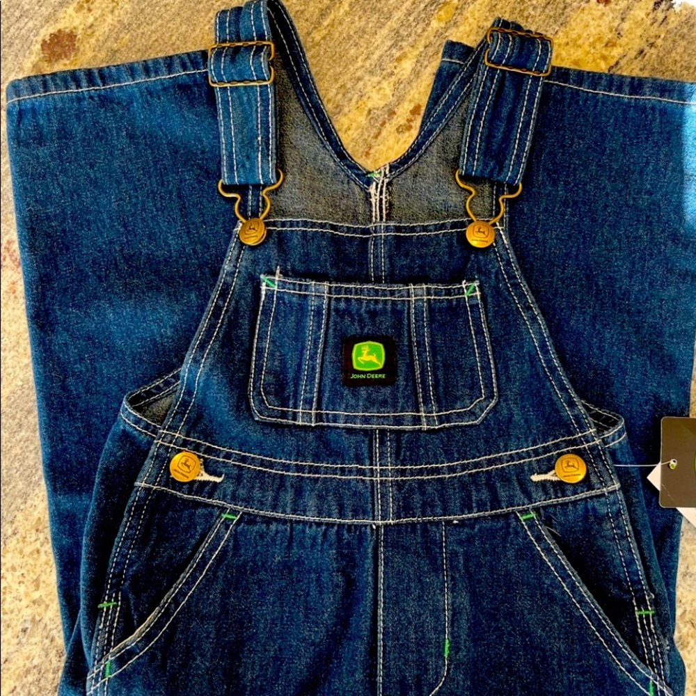 Size 5T John Deer Boys Overalls